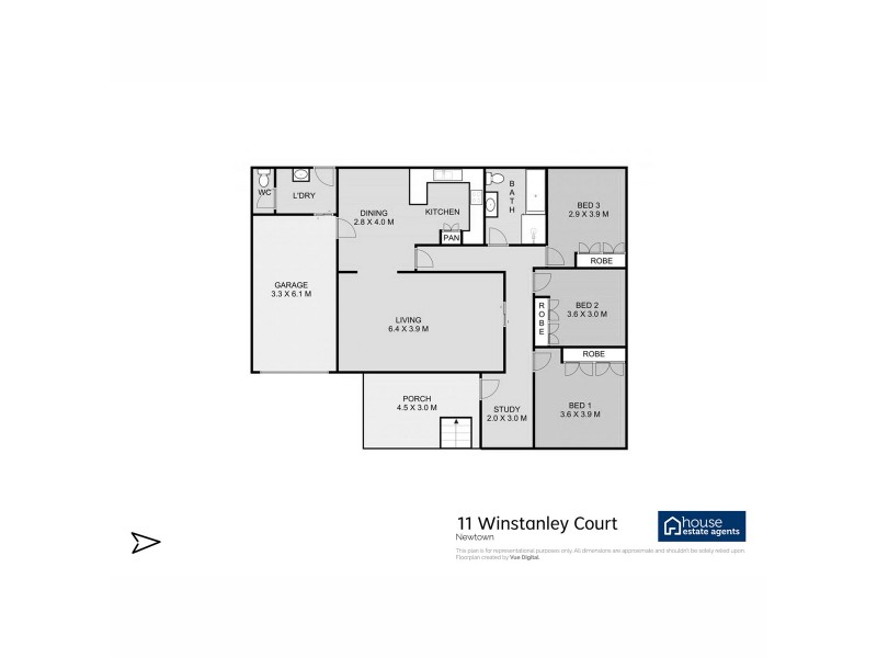 11 Winstanley Court, Newtown QLD 4350 Floorplan