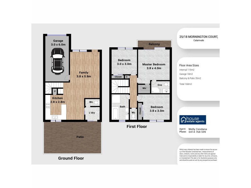 25/18 Mornington Court, Calamvale QLD 4116 Floorplan