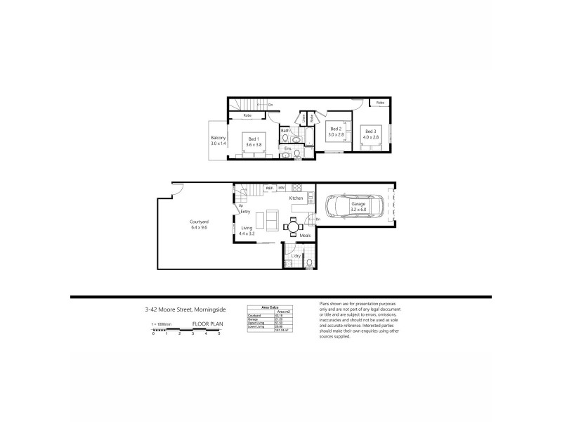 3/42 Moore Street, Morningside QLD 4170 Floorplan