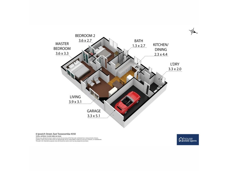 6 Ipswich Street, East Toowoomba QLD 4350 Floorplan