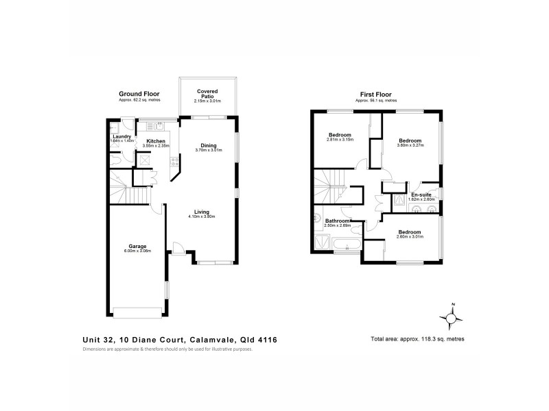 32/10 Diane Court, Calamvale QLD 4116 Floorplan