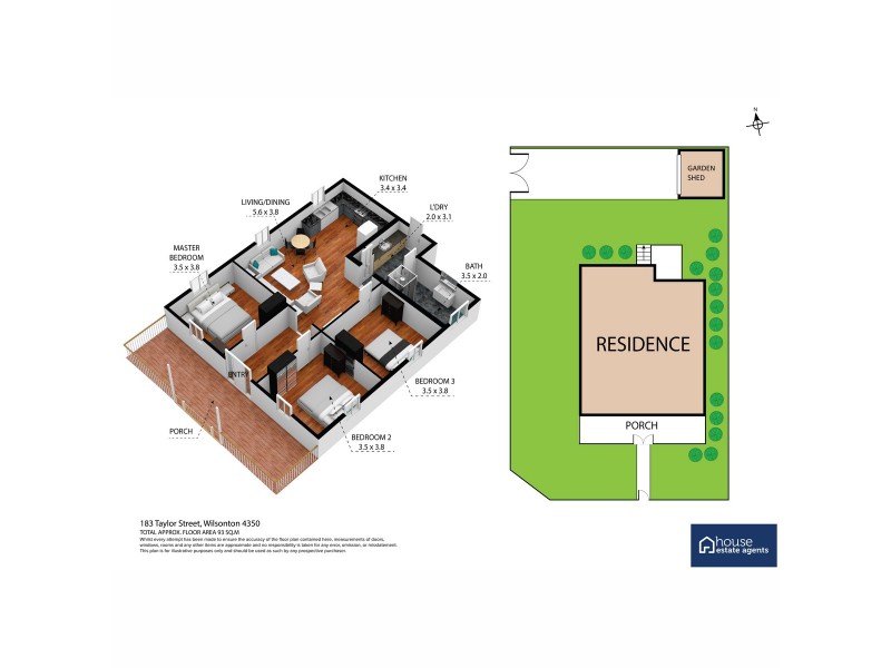183 Taylor Street, Wilsonton QLD 4350 Floorplan