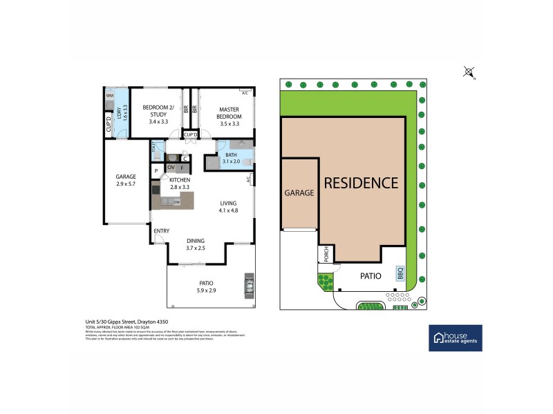 5/30 Gipps Street, Drayton QLD 4350 Floorplan
