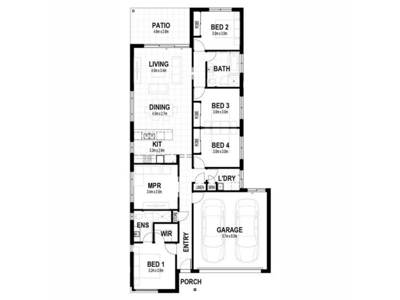 13 Austin Way, Park Ridge QLD 4125 Floorplan