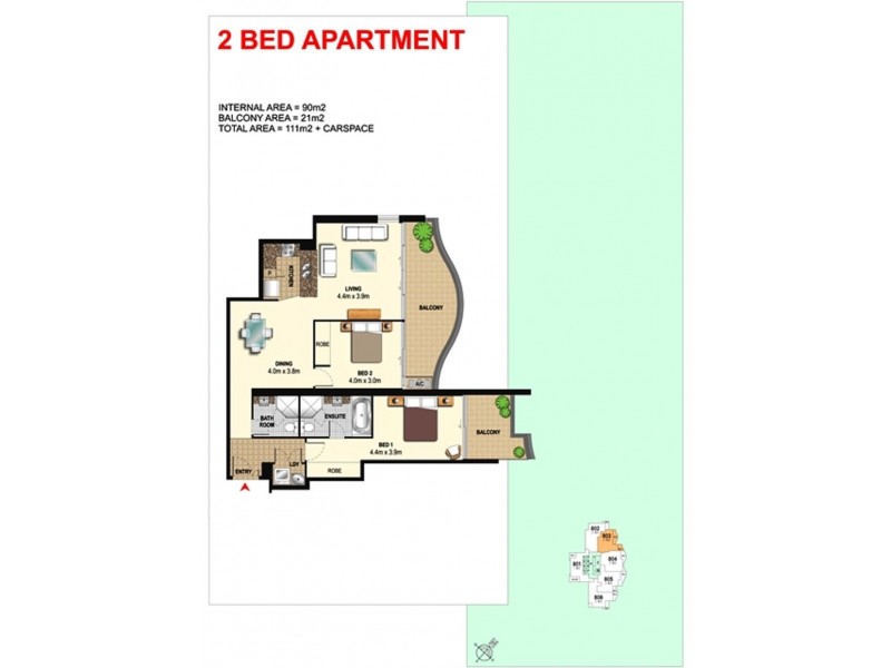 4 Como Crescent, Southport QLD 4215 Floorplan