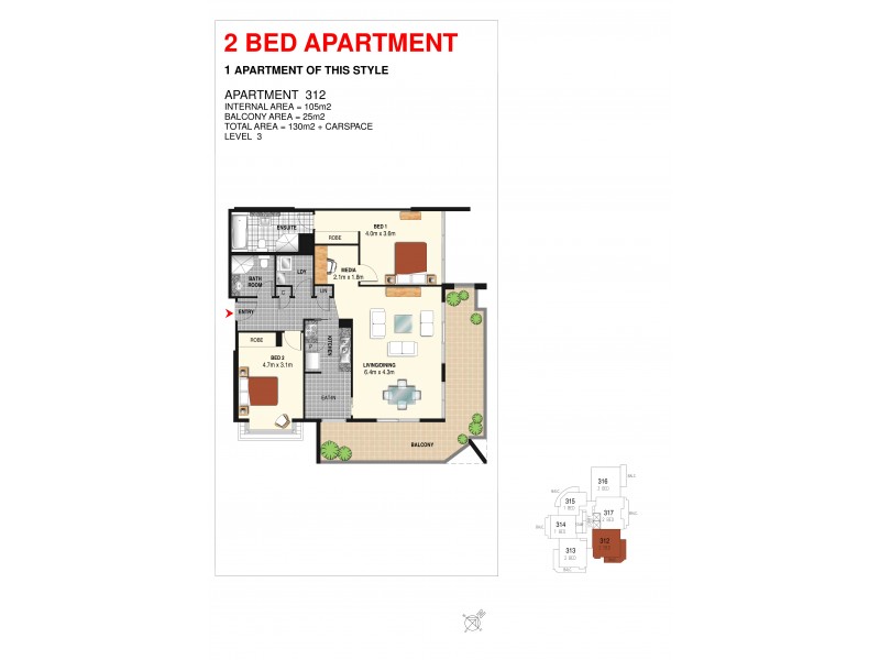 3 Como Crescent, Southport QLD 4215 Floorplan