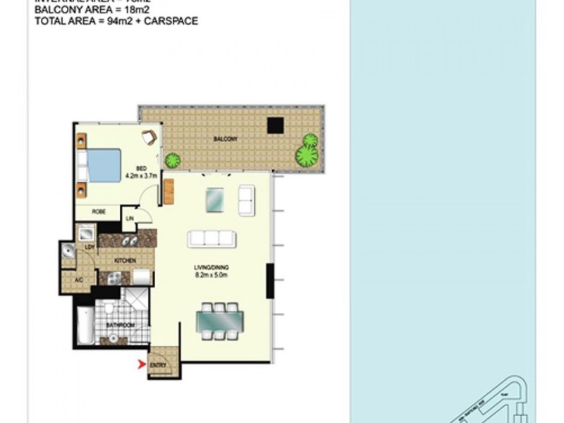 1 Como Crescent, Southport QLD 4215 Floorplan