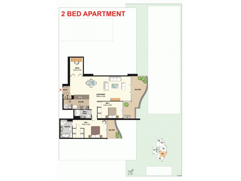 L/4 Como Crescent, Southport QLD 4215 Floorplan