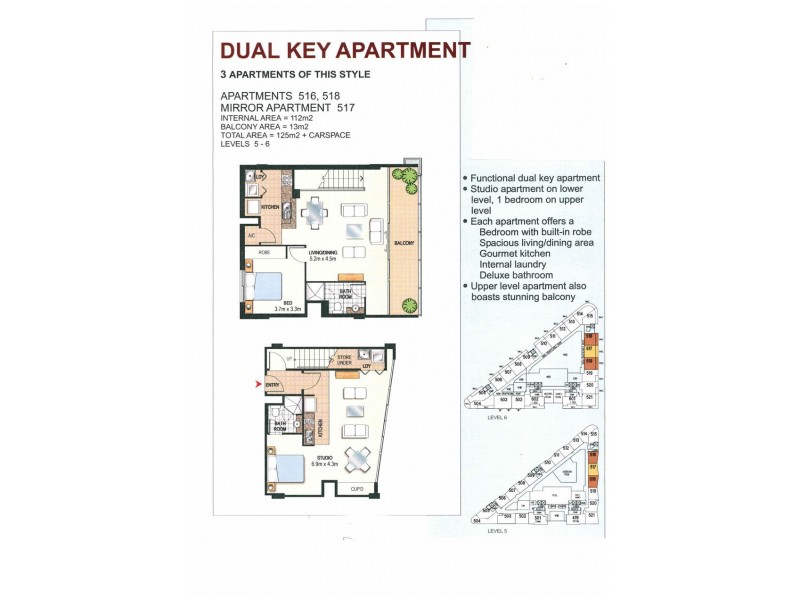 517/1 Como Crescent, Southport QLD 4215 Floorplan