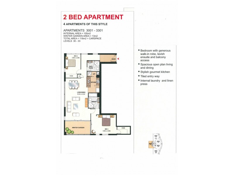 4 Como Crescent, Southport QLD 4215 Floorplan