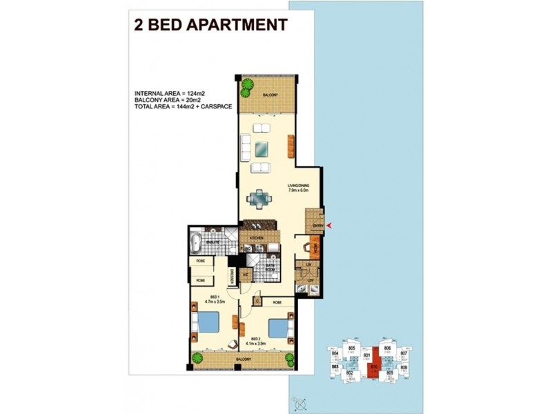 2608/1 Como Crescent, Southport QLD 4215