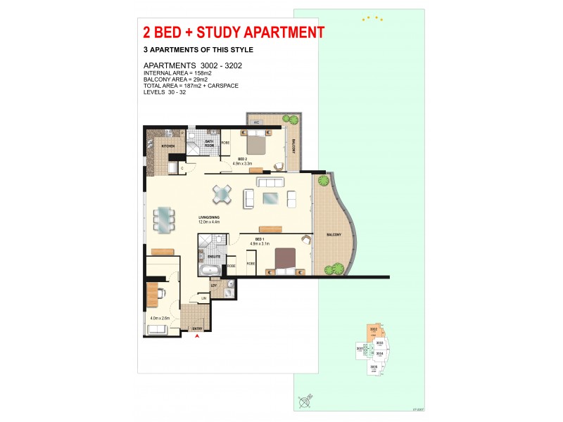 4 Como Crescent, Southport QLD 4215 Floorplan