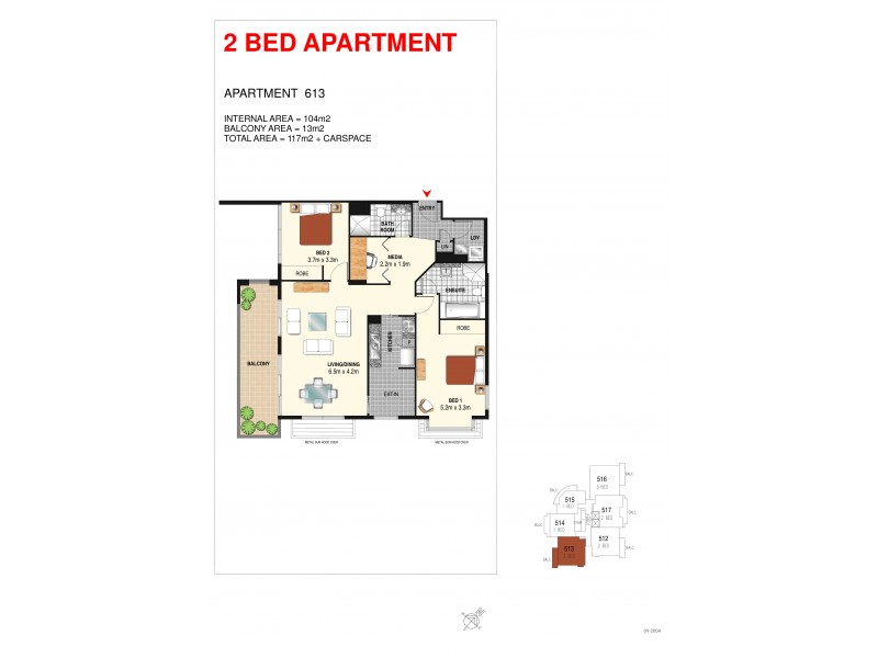 3 Como Crescent, Southport QLD 4215 Floorplan