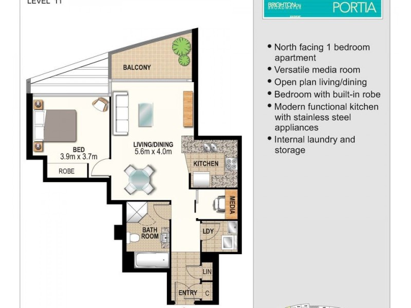 1110/2 Aqua Street, Southport QLD 4215