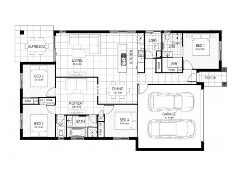 12 Pitta Street, Maudsland QLD 4210 Floorplan