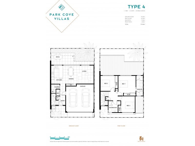 10/6 Park Cove Boulevard, Hope Island QLD 4212 Floorplan