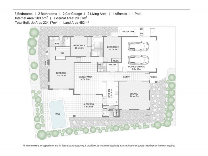 12 Glenwood Green Court, Glenwood Green, Mudgeeraba QLD 4213 Floorplan
