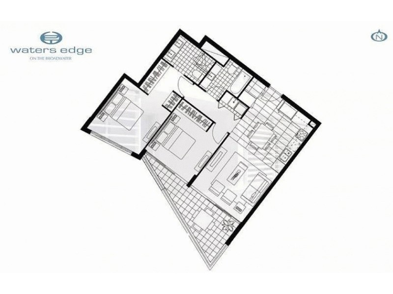 438 Marine Parade, Biggera Waters QLD 4216 Floorplan