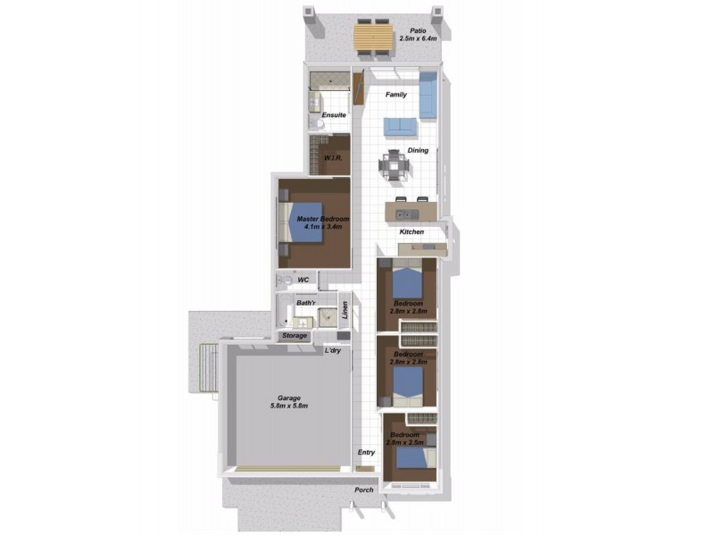 62 Colorado Street, Bahrs Scrub QLD 4207 Floorplan