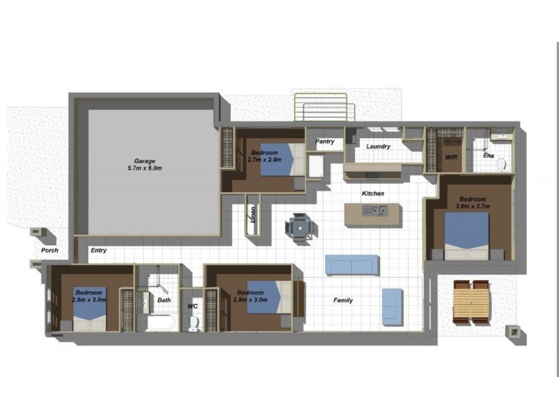 4 Dysart Drive, Holmview QLD 4207 Floorplan