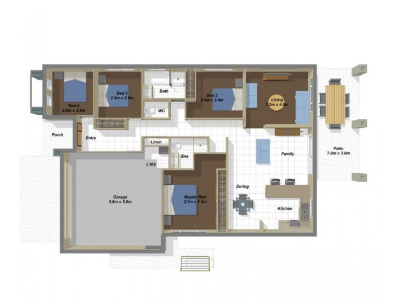 10 Innsbruck Way, Bahrs Scrub QLD 4207 Floorplan