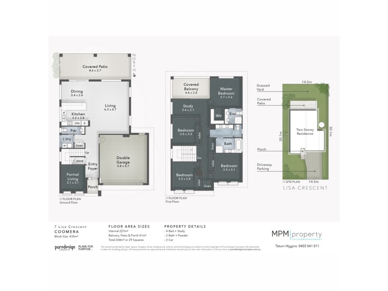 7 Lisa Crescent, Coomera QLD 4209 Floorplan
