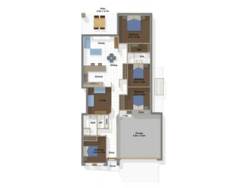 28 Steves Way, Coomera QLD 4209 Floorplan