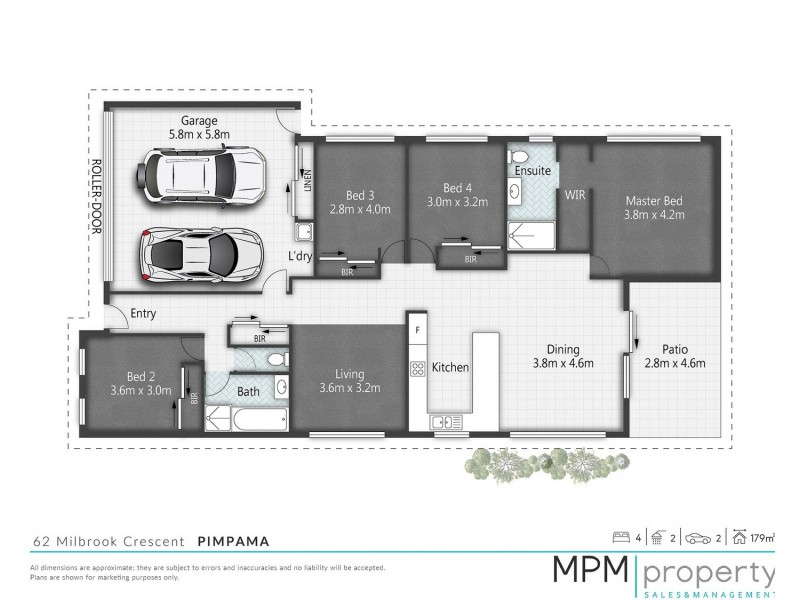 62 Milbrook Crescent, Pimpama QLD 4209 Floorplan