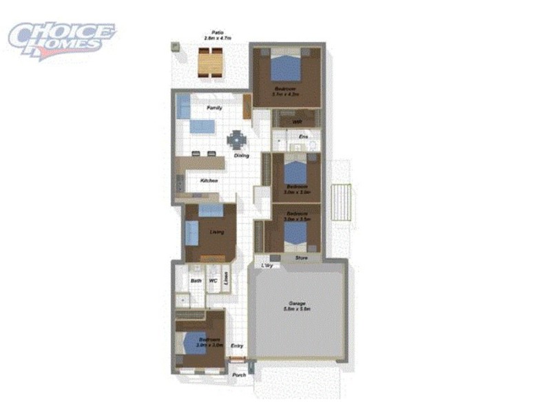 61 William Boulevard, Pimpama QLD 4209 Floorplan