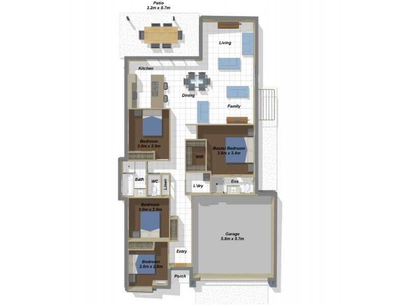 28 Dysart Drive, Holmview QLD 4207 Floorplan