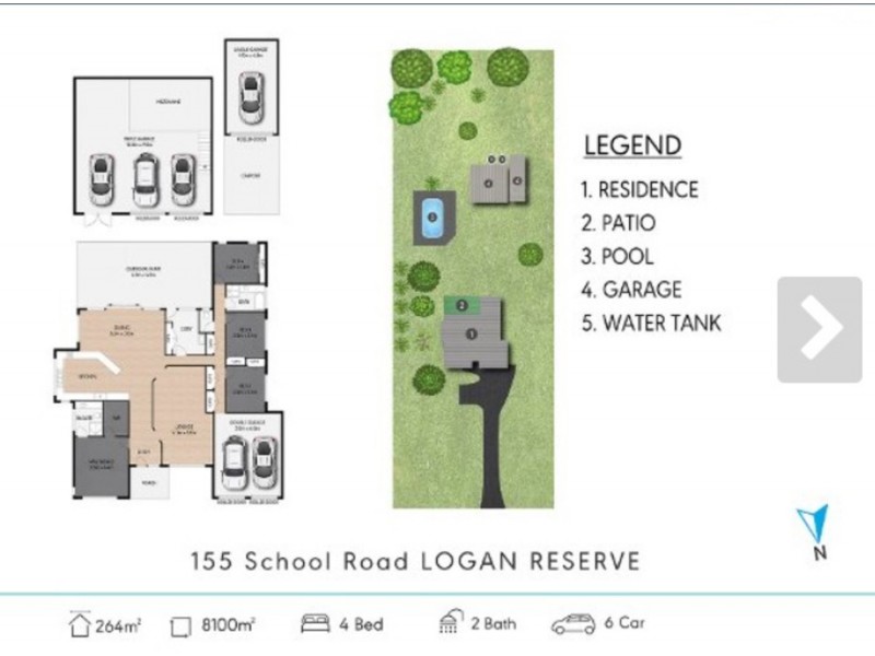 155 School Road, Logan Reserve QLD 4133 Floorplan