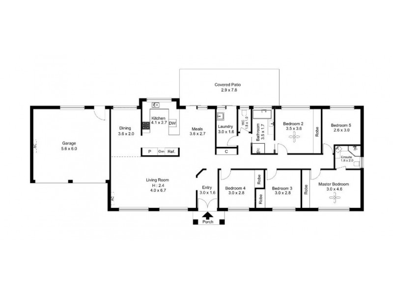 6 Swindon Place, Oxenford QLD 4210 Floorplan