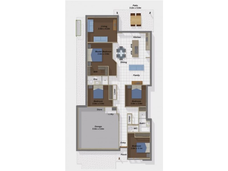 21 Coldstream Street, Pimpama QLD 4209 Floorplan