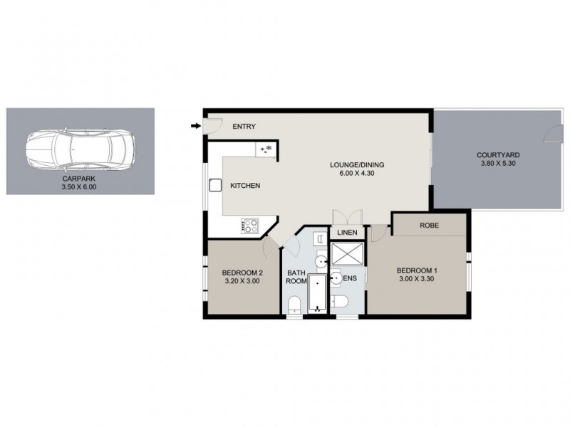 22/14 Legeyt Street, Windsor QLD 4030 Floorplan