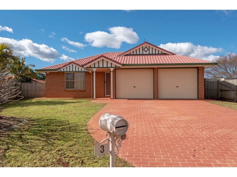3 Elvery Court, Middle Ridge QLD 4350