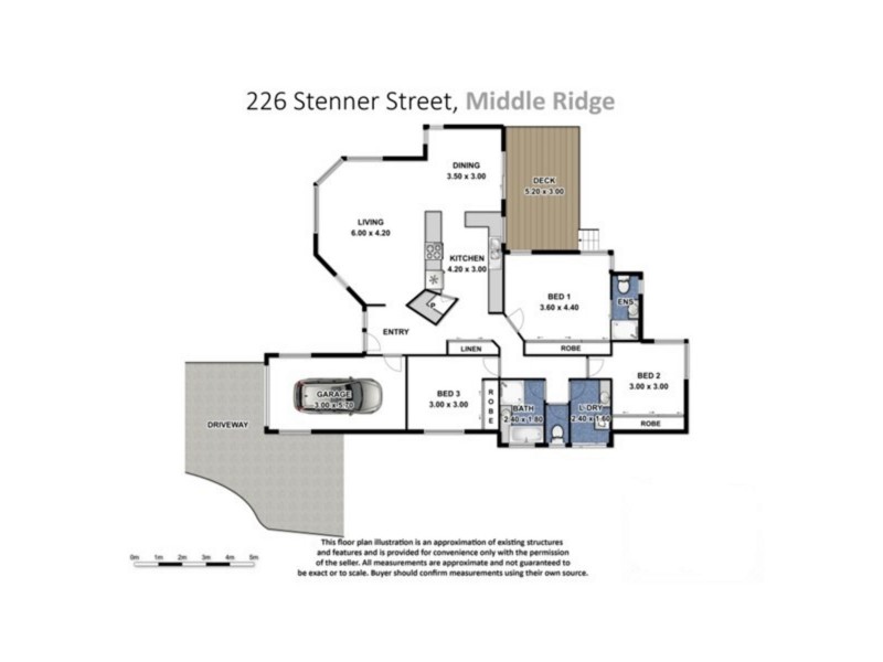 226 Stenner Street, Middle Ridge QLD 4350 Floorplan