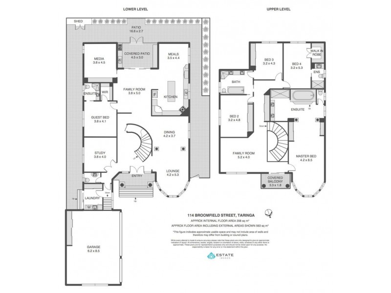 114 Broomfield Street, Taringa QLD 4068 Floorplan