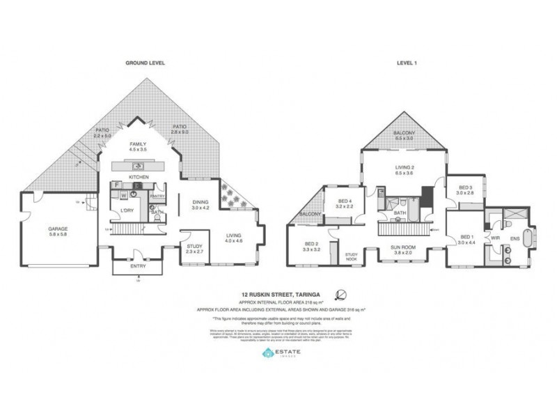12 Ruskin Street, Taringa QLD 4068 Floorplan