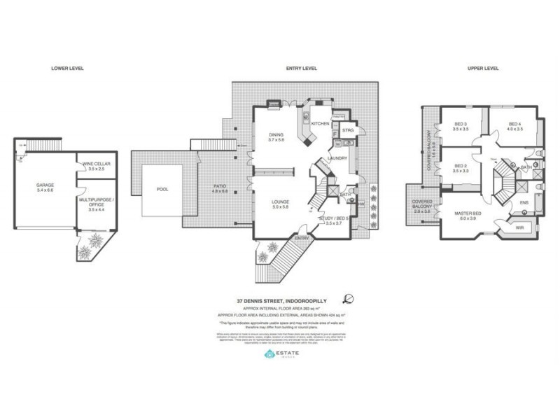 37 Dennis Street, Indooroopilly QLD 4068 Floorplan
