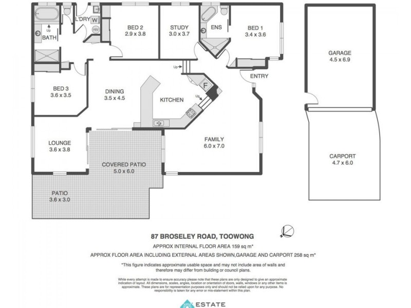 87 Broseley Road, Toowong QLD 4066 Floorplan