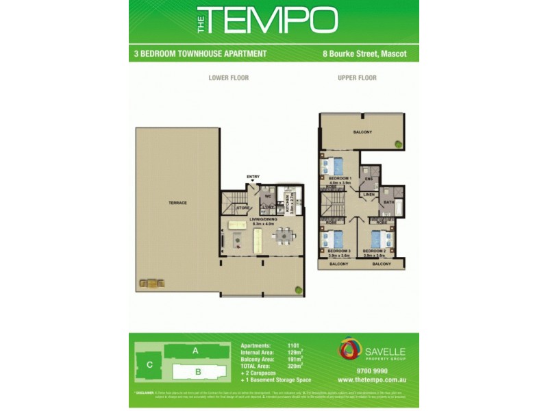 1101B, 8 Bourke Street, Mascot NSW 2020 Floorplan
