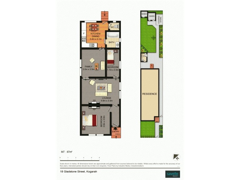 18 Gladstone Street, Kogarah NSW 2217 Floorplan