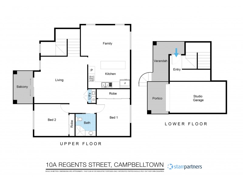 10A Regents St, Campbelltown NSW 2560 Floorplan