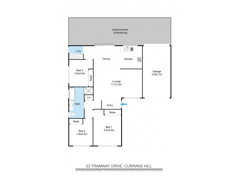 33 Tramway Dr, Currans Hill NSW 2567 Floorplan
