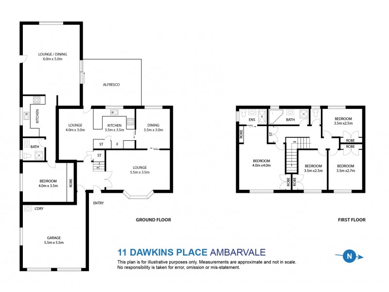 11 Dawkins Pl, Ambarvale NSW 2560 Floorplan