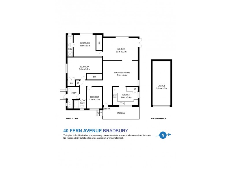 40 Fern Ave, Bradbury NSW 2560 Floorplan