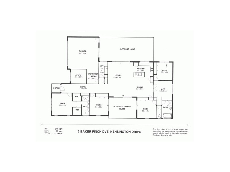 12 Baker Finch Court, Kensington Grove QLD 4341 Floorplan