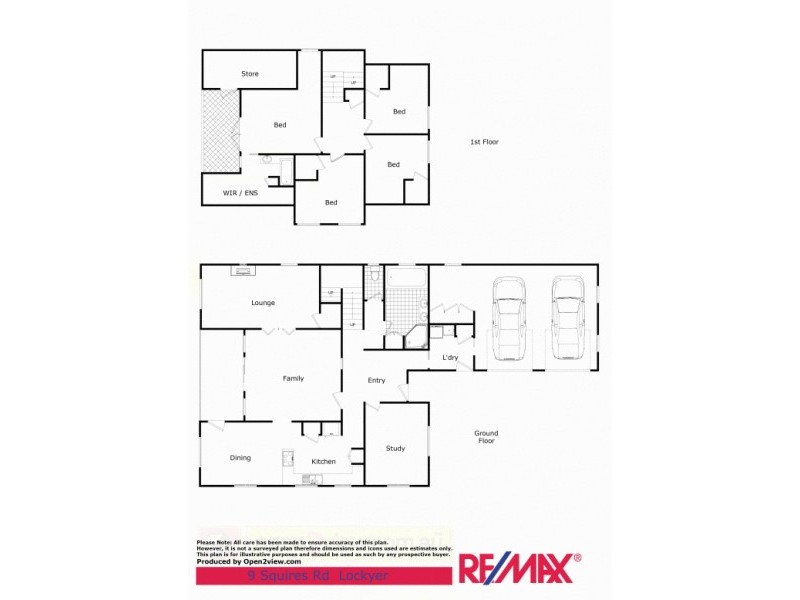 9 Squires Road, Lockyer QLD 4344 Floorplan