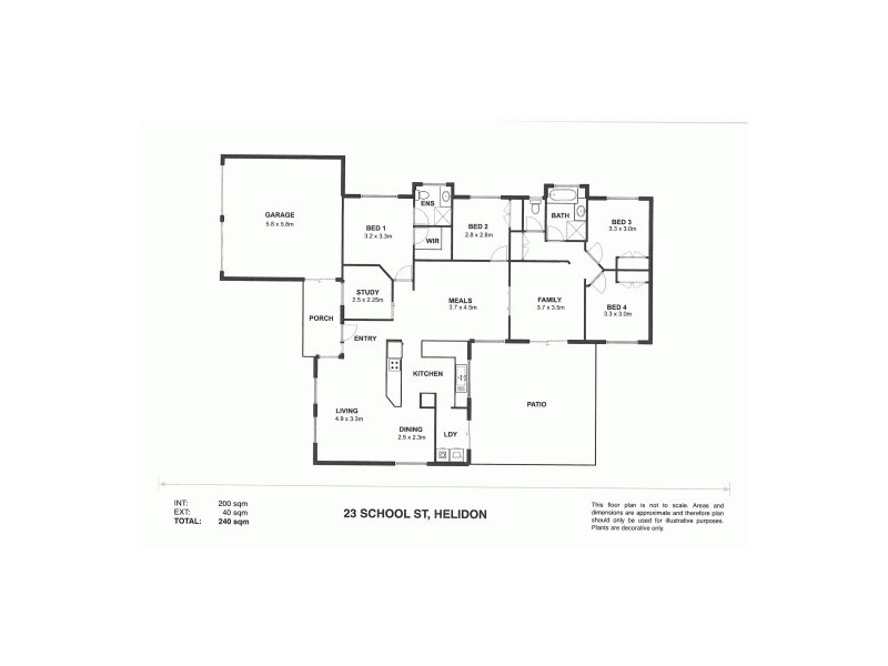 23 School Street, Helidon QLD 4344 Floorplan