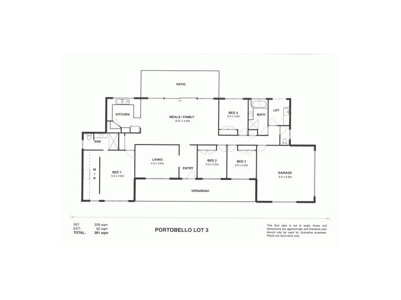 33 Portobello Road, Helidon Spa QLD 4344 Floorplan